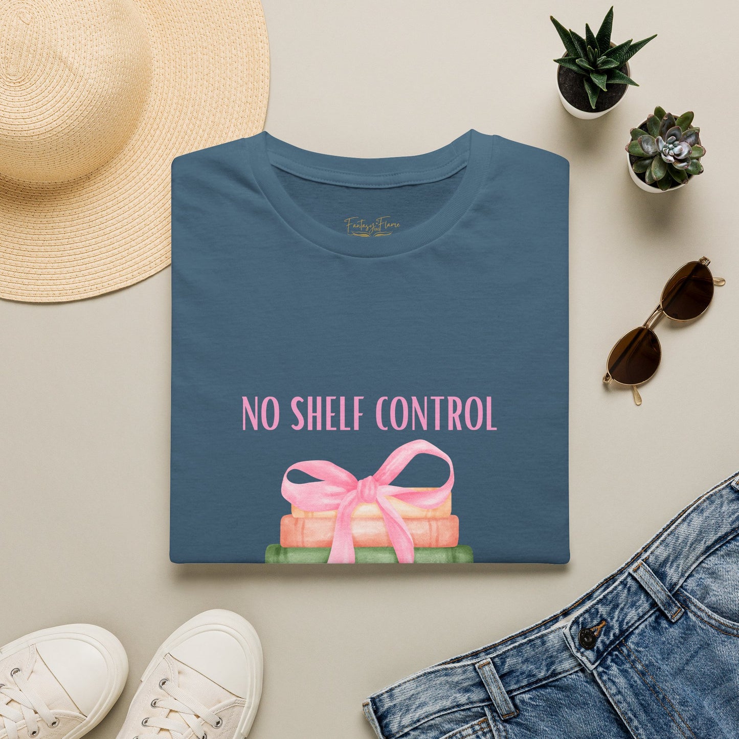 No Shelf Control cotton T-Shirt