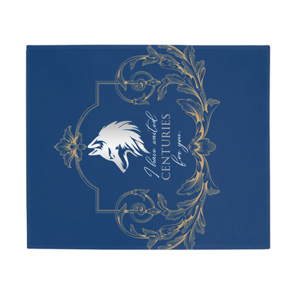 Officially Licensed Anassa Centuries Plush Fleece Blanket - Blue