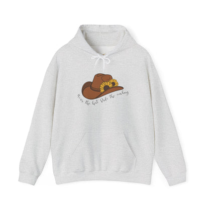 Wear the Hat. Ride the Cowboy Hoodie