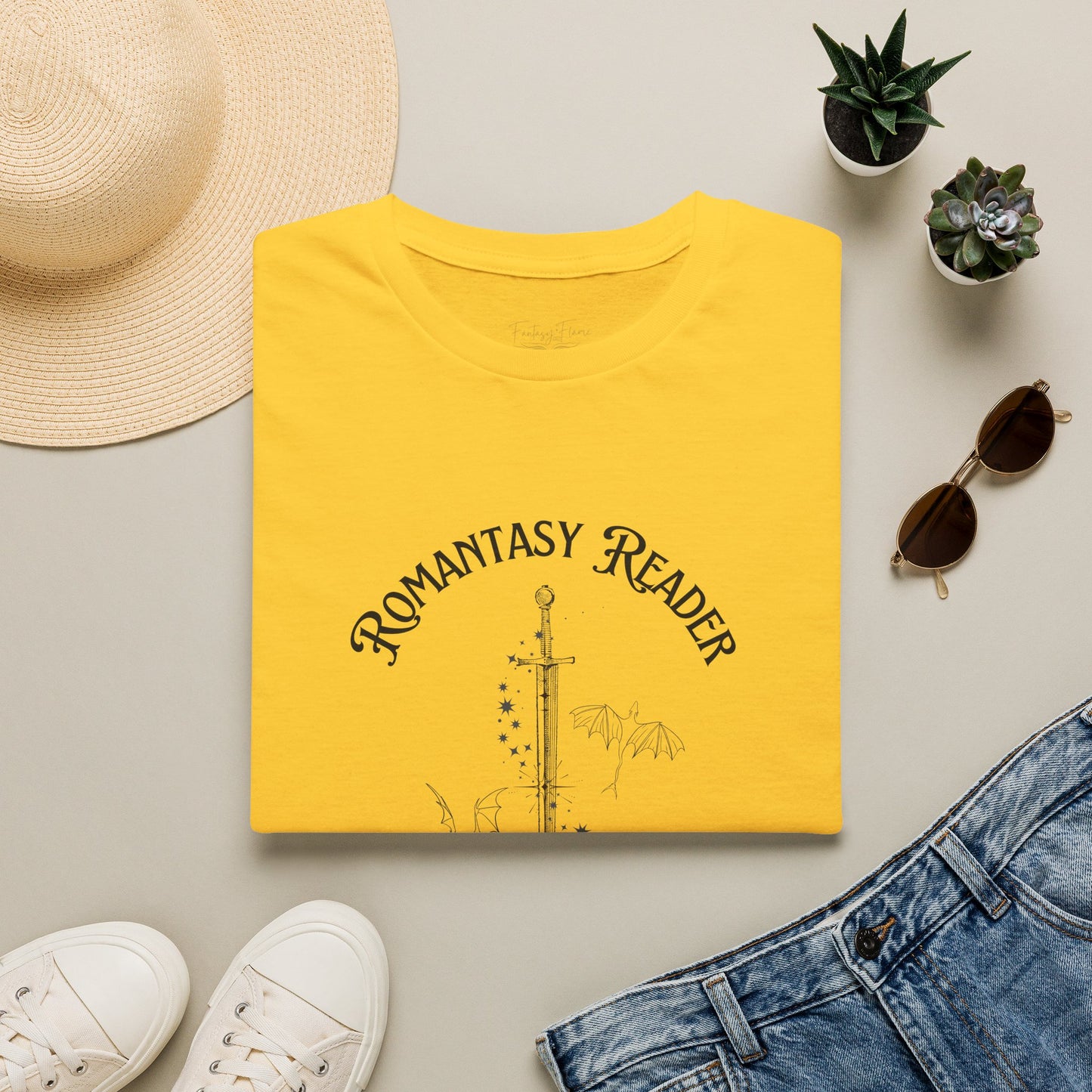 Romantasy Reader Cotton T-Shirt