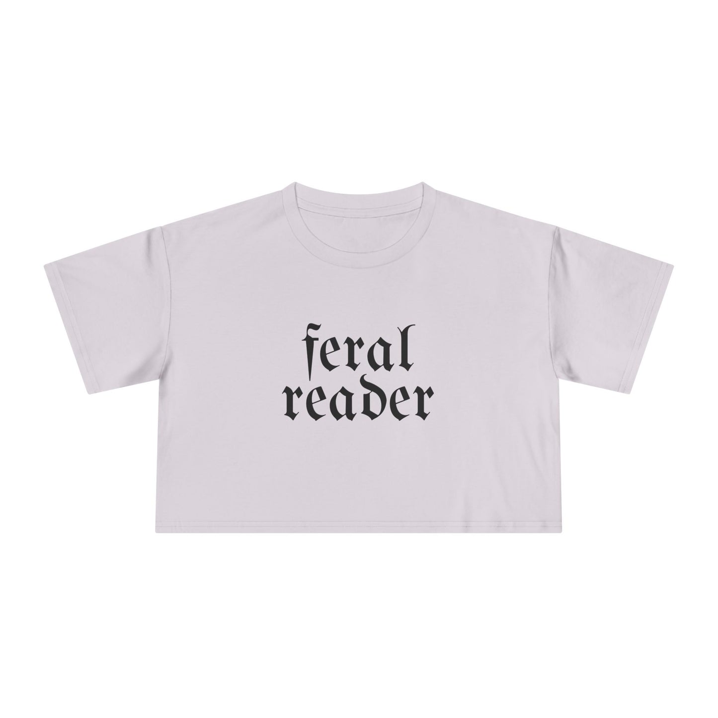 Feral Reader Crop Tee