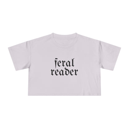 Feral Reader Crop Tee