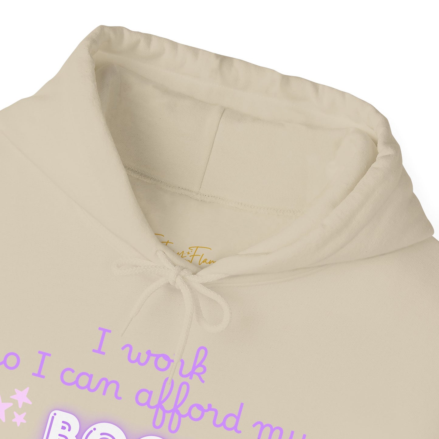 I Work to Afford My Book Addiction Hoodie