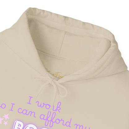 I Work to Afford My Book Addiction Hoodie