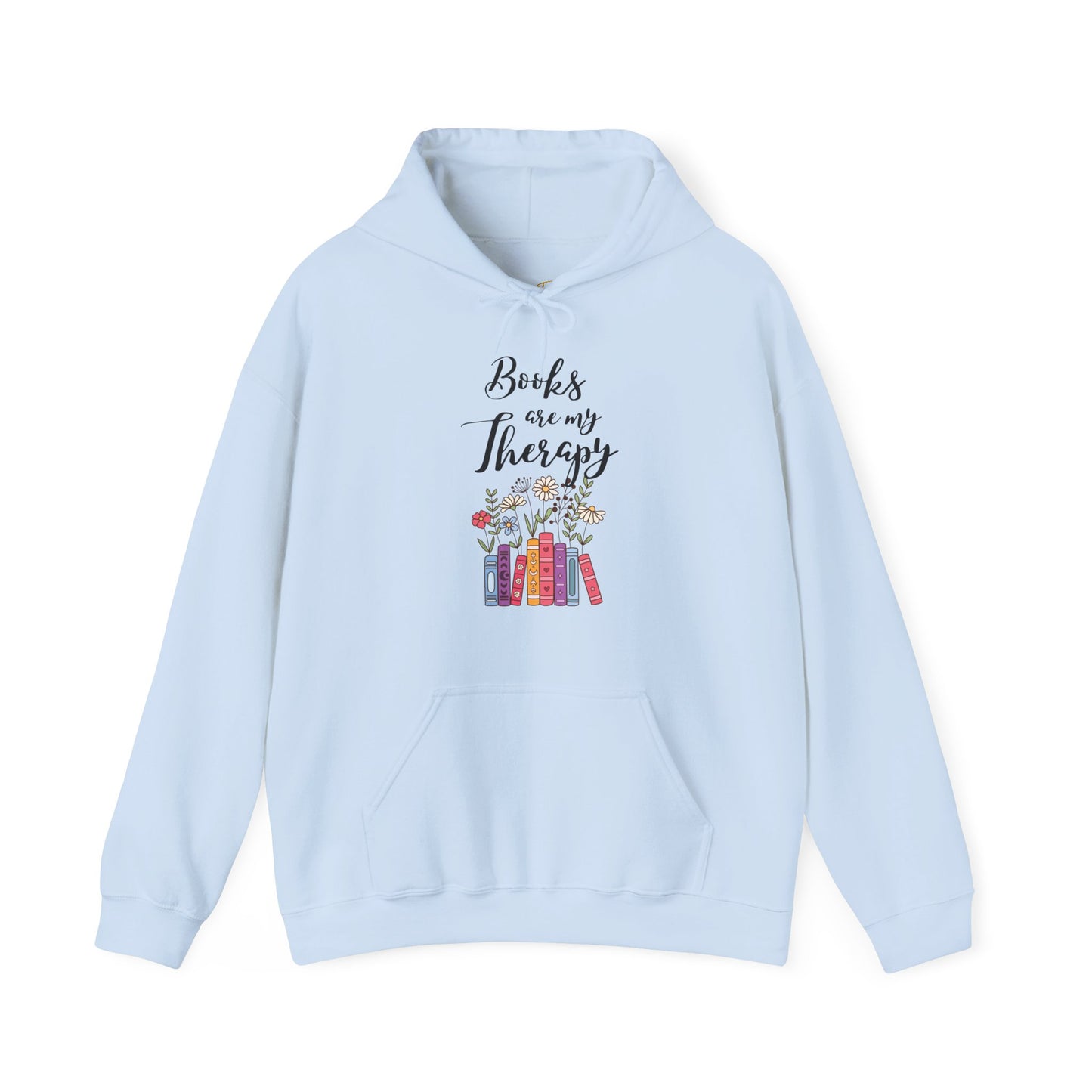 Books Are My Therapy Hoodie