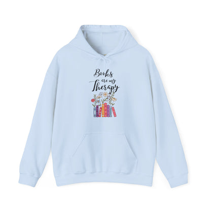 Books Are My Therapy Hoodie