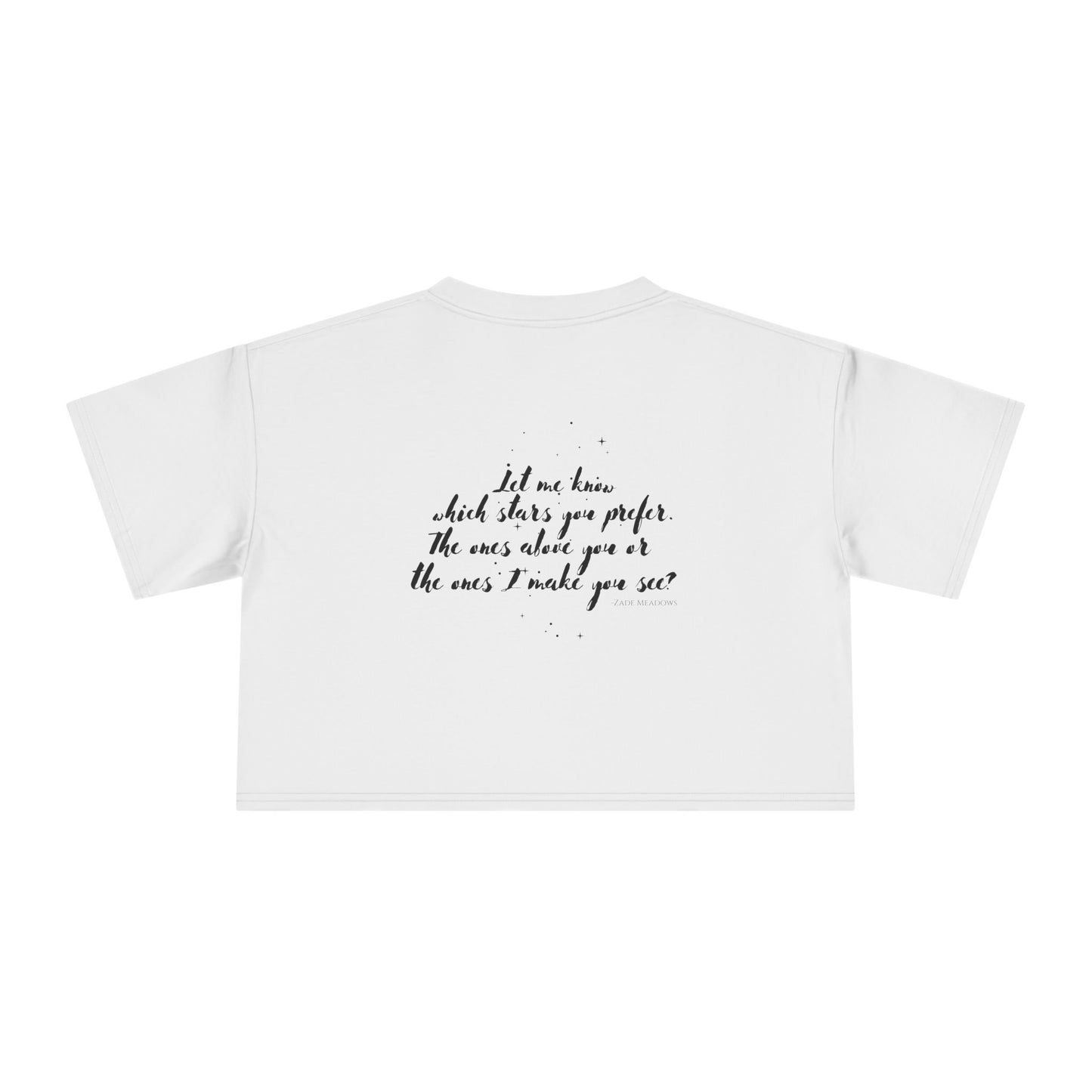 Stars Light Crop Tee