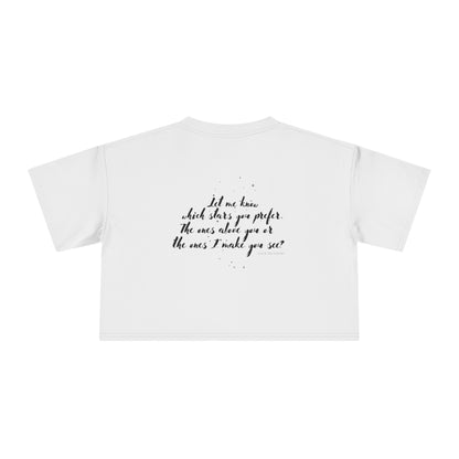 Stars Light Crop Tee