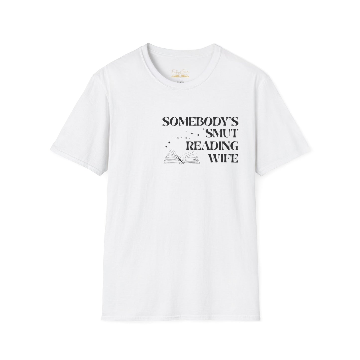 Somebody's Smut Reading Wife Cotton T-Shirt
