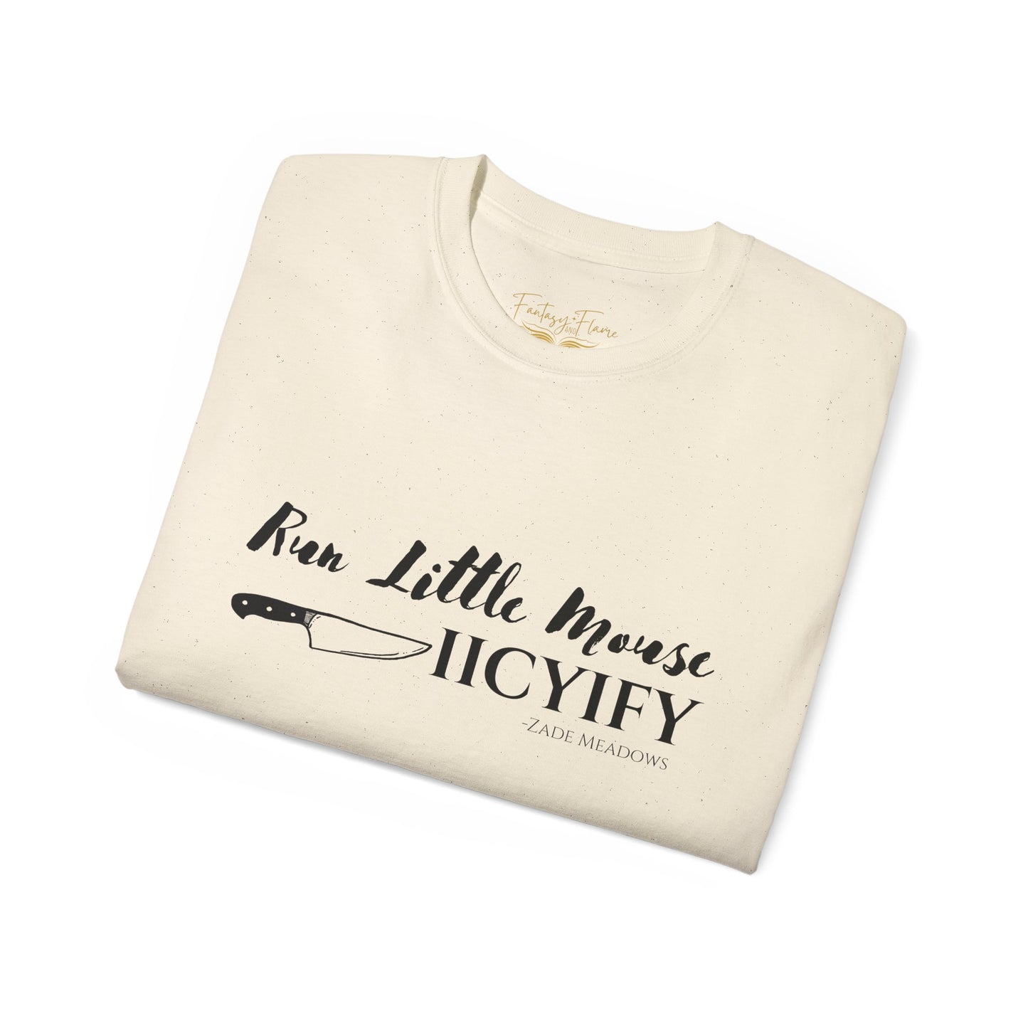 Run Little Mouse Light Cotton T-shirt