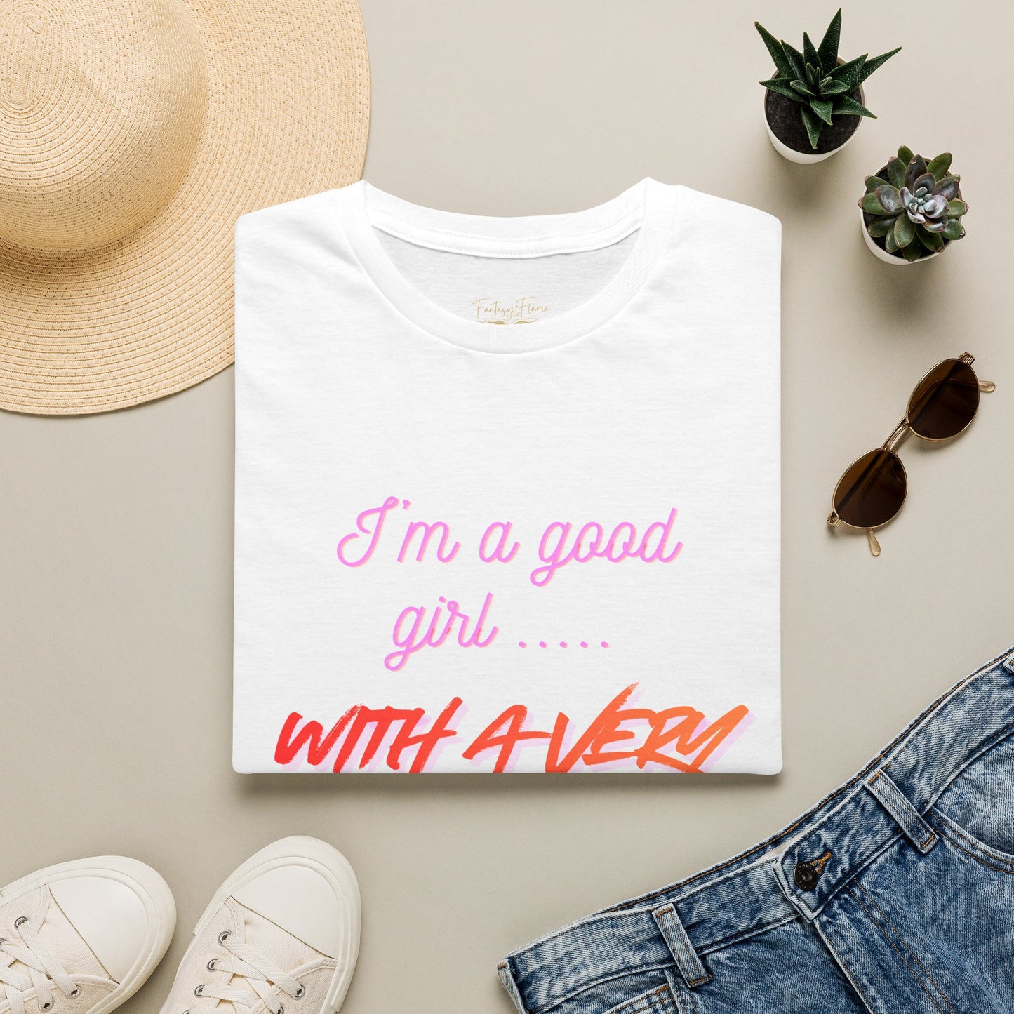 Good Girl, Dirty Kindle Cotton T-Shirt