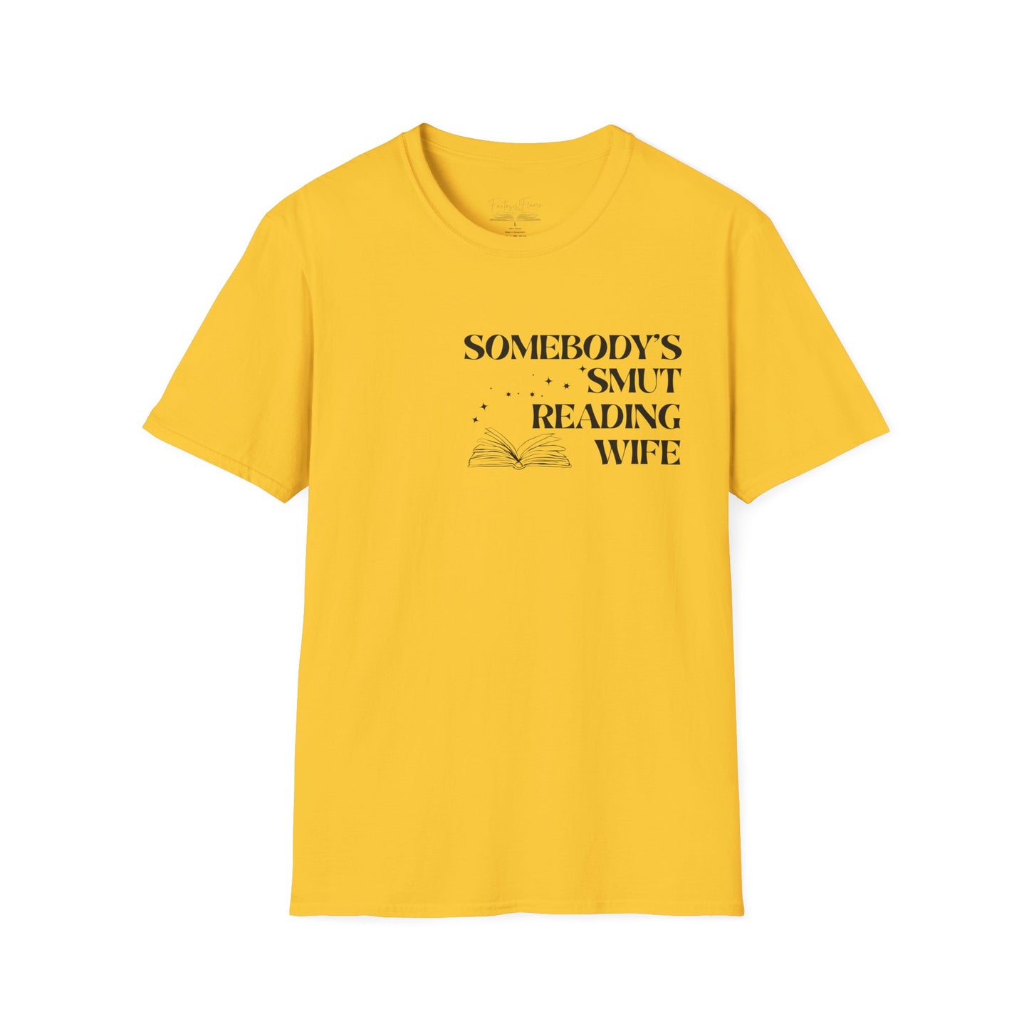 Somebody's Smut Reading Wife Cotton T-Shirt