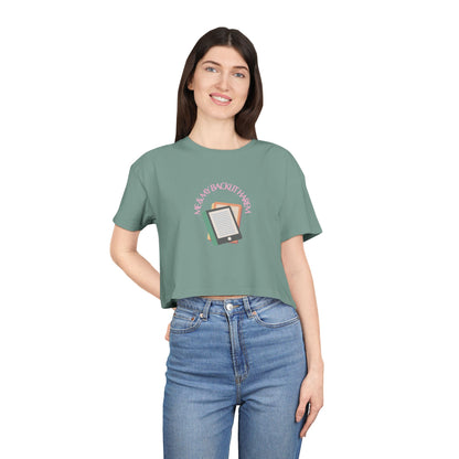 Backlit Harem Crop Tee