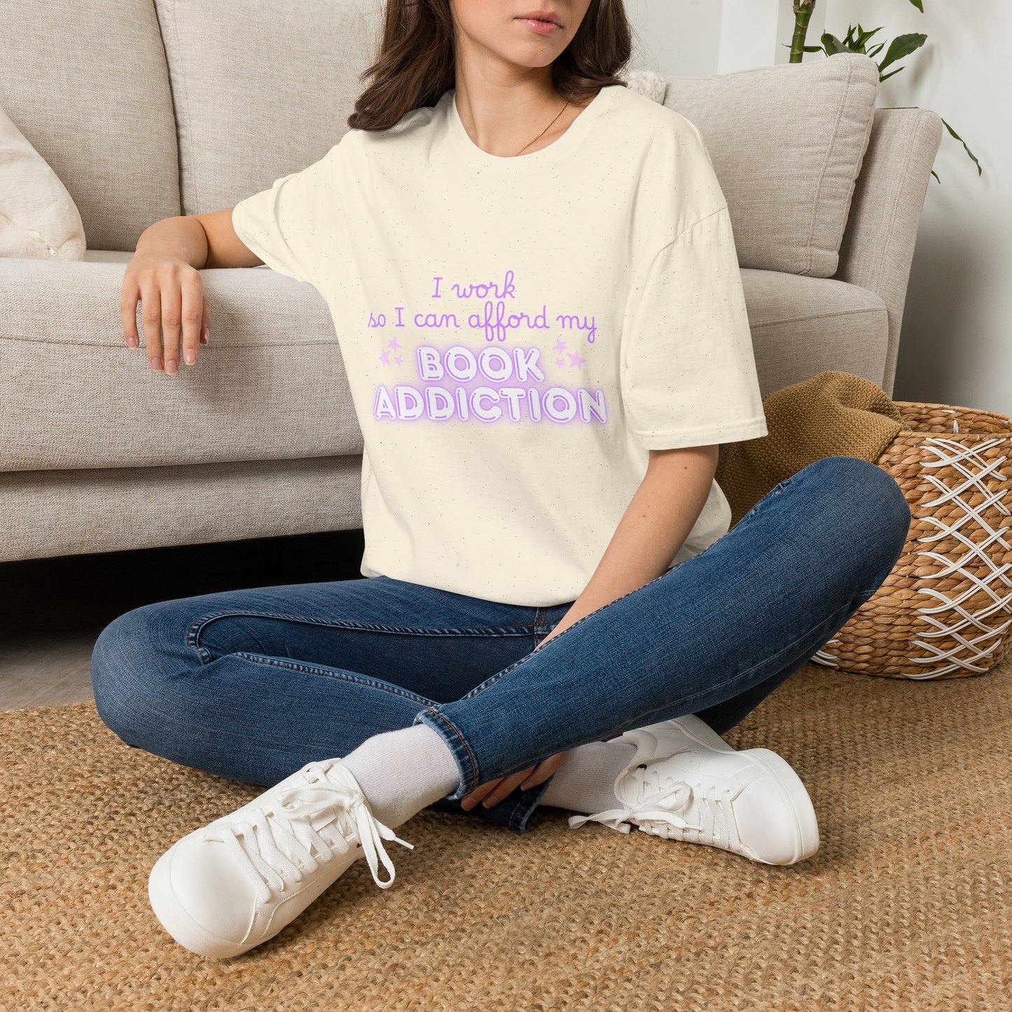 Book Addiction Cotton T-Shirt