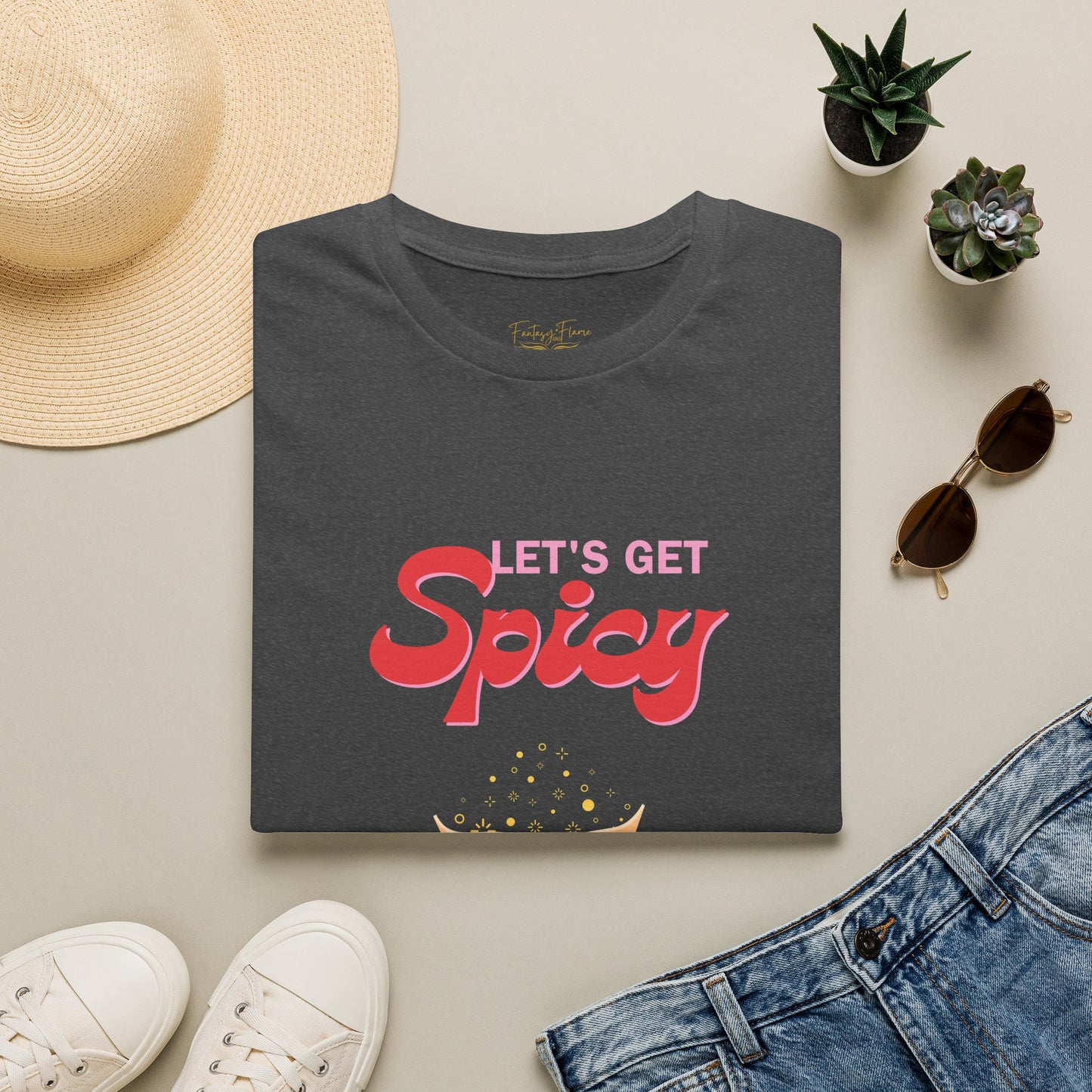 Let's Get Spicy Cotton T-Shirt