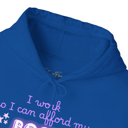I Work to Afford My Book Addiction Hoodie