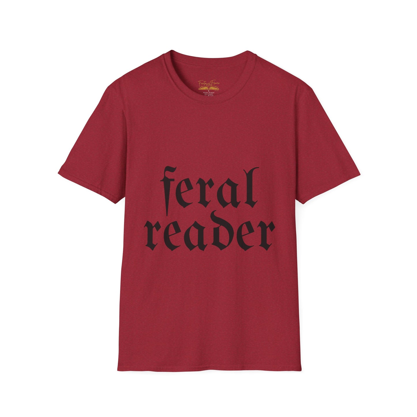 Feral Reader Cotton T-Shirt