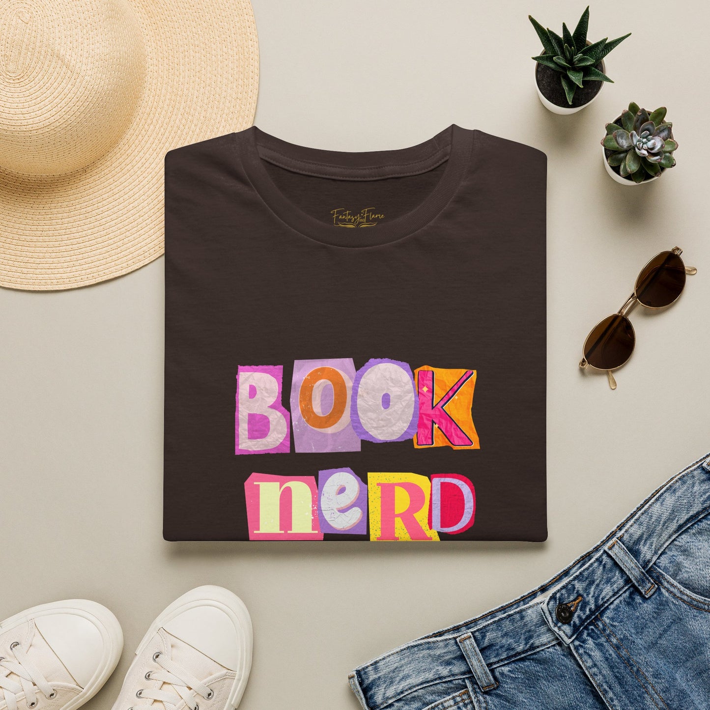 Book Nerd Cotton T-Shirt