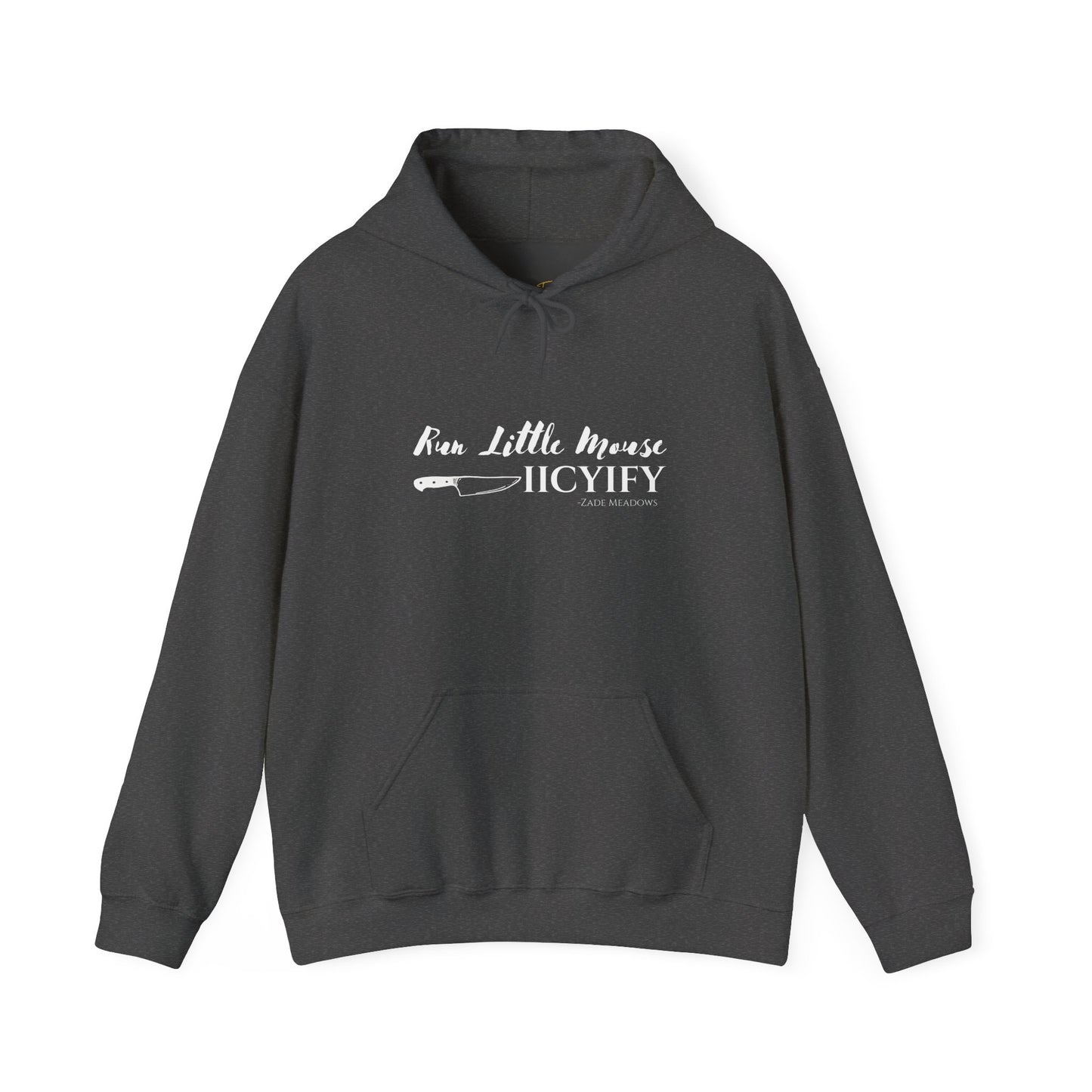 Run Little Mouse Dark Hoodie