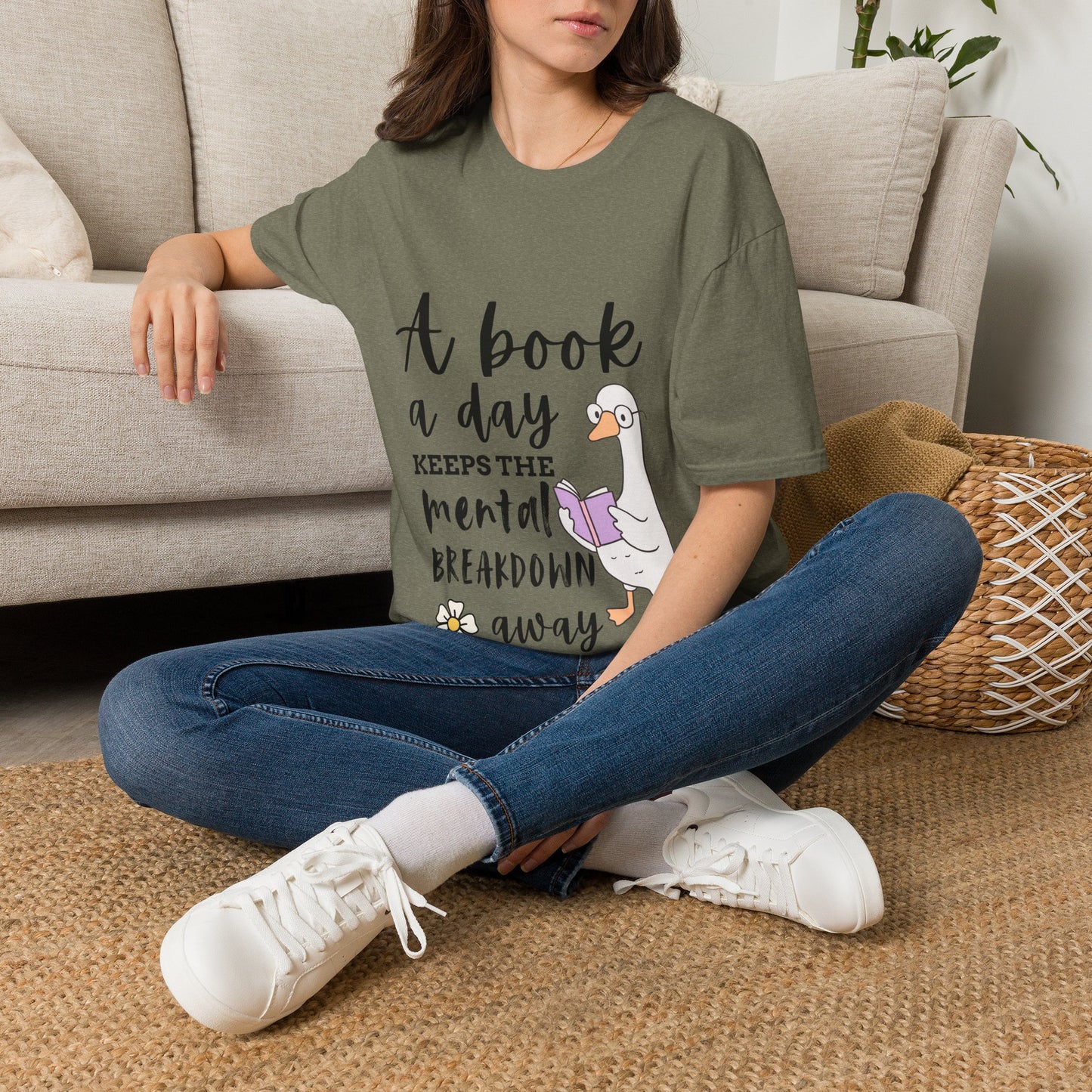 A Book A Day Cotton T-Shirt