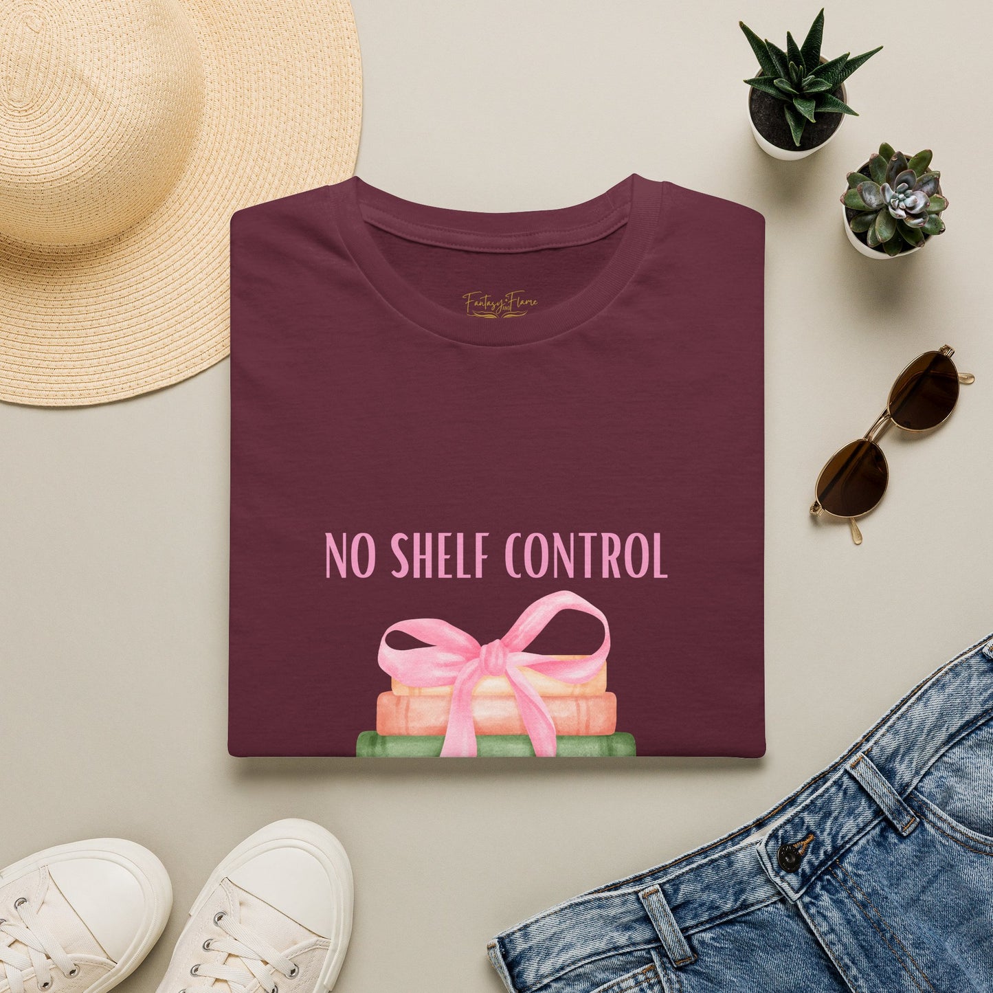 No Shelf Control cotton T-Shirt