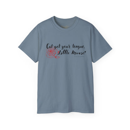 Cat Got Your Tongue Dark Cotton T-Shirt