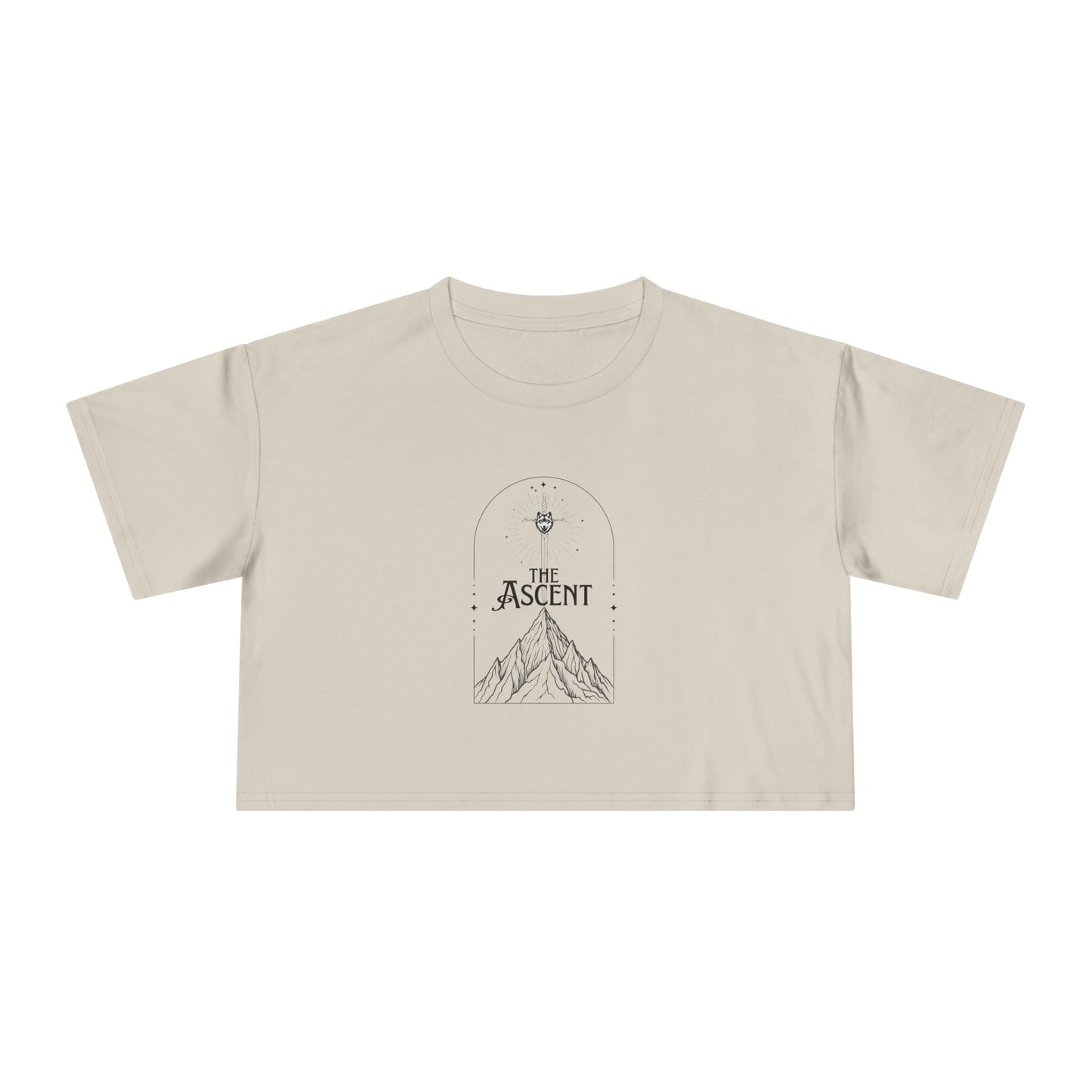 Officially Licensed The Ascent Crop Tee