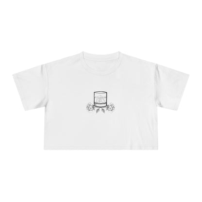 Stars Light Crop Tee