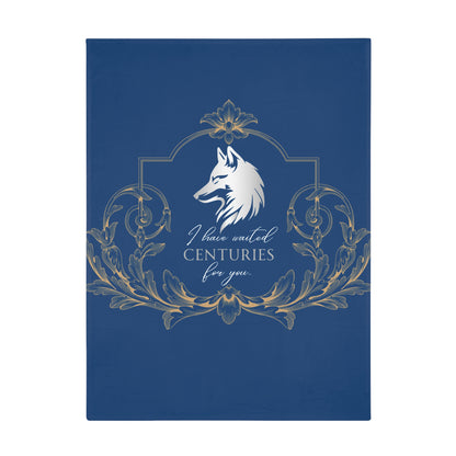 Officially Licensed Anassa Centuries Plush Fleece Blanket - Blue