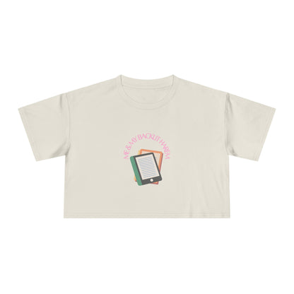 Backlit Harem Crop Tee
