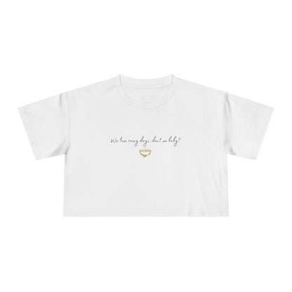 Officially Licensed Rainy Days Crop Tee