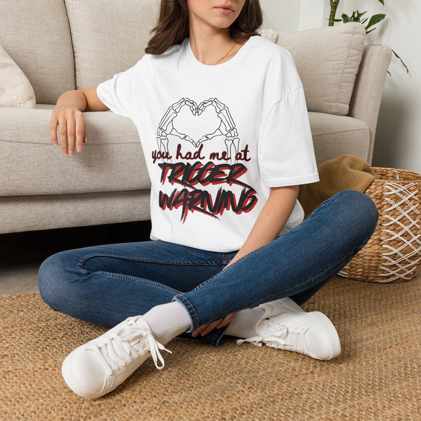 You Had Me At Trigger Warning Cotton T-Shirt