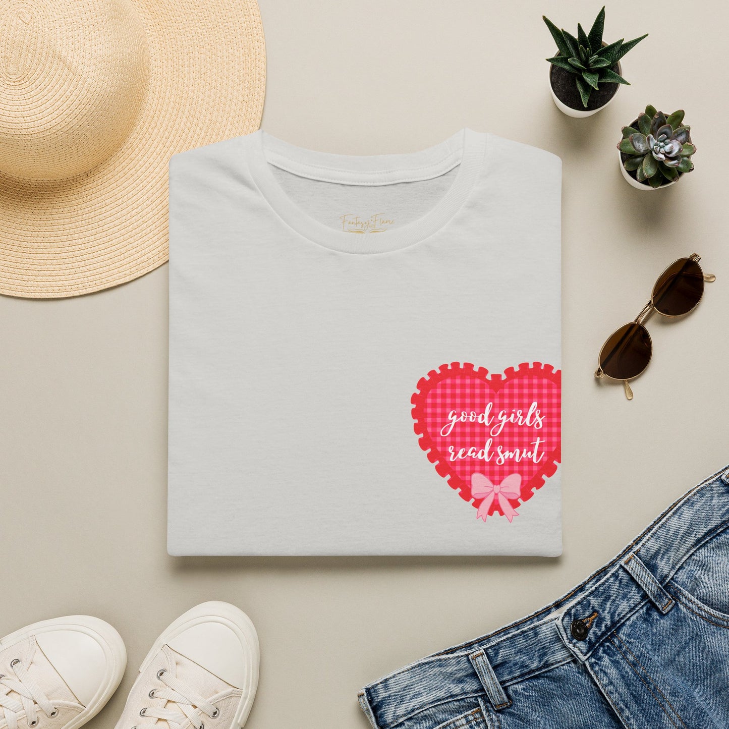 Good Girls Read Smut Cotton T-Shirt