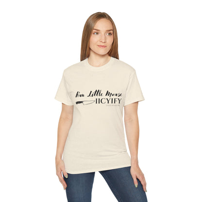 Run Little Mouse Light Cotton T-shirt