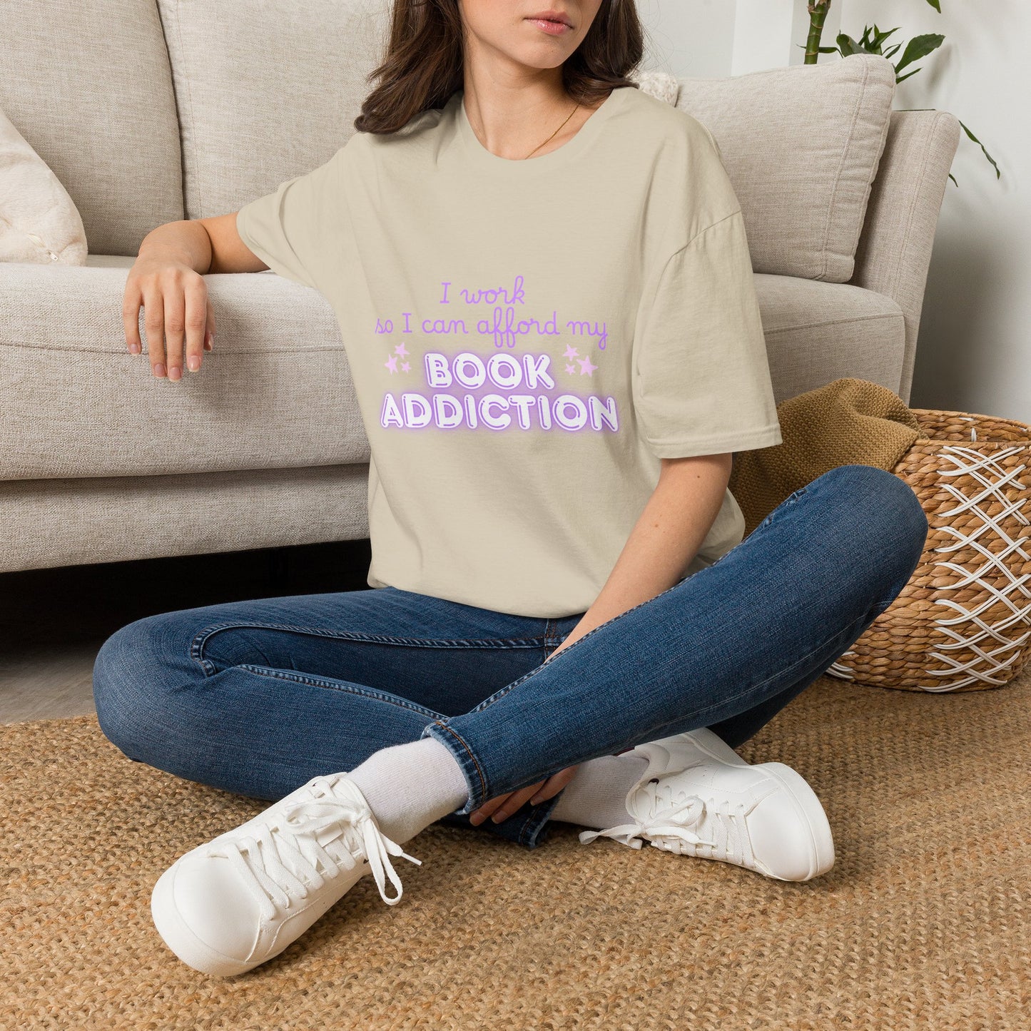 Book Addiction Cotton T-Shirt