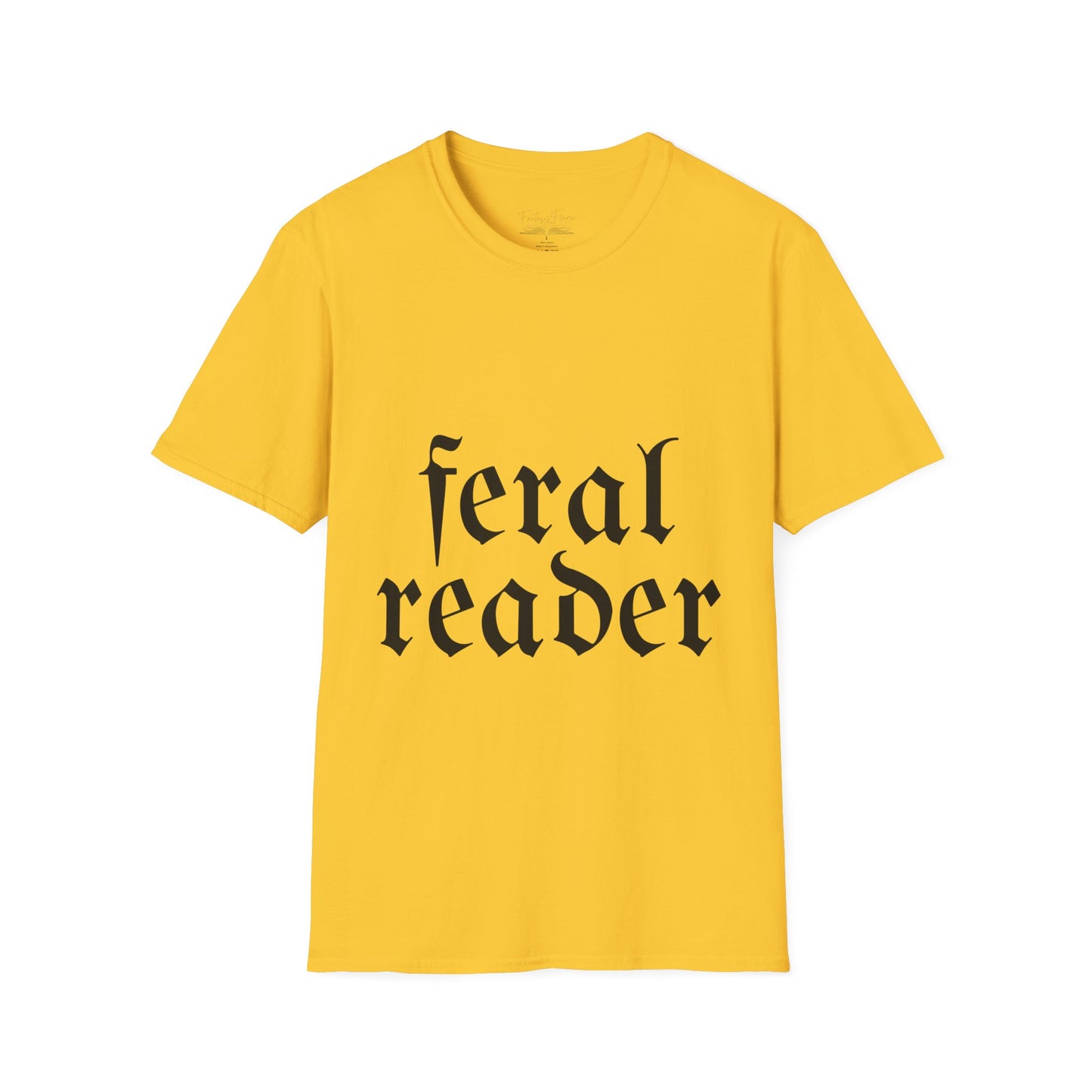 Feral Reader Cotton T-Shirt