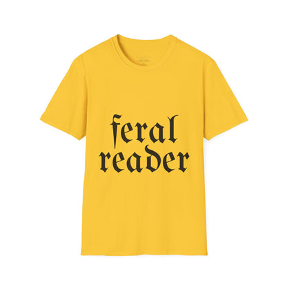 Feral Reader Cotton T-Shirt