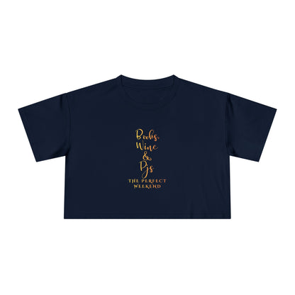 The Perfect Weekend Crop Tee