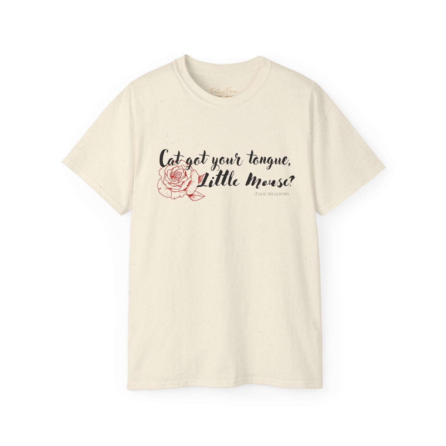 Cat Got Your Tongue Dark Cotton T-Shirt