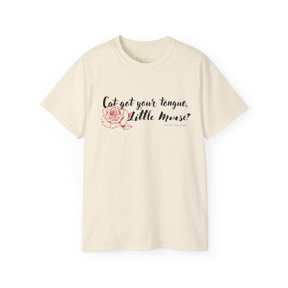 Cat Got Your Tongue Dark Cotton T-Shirt