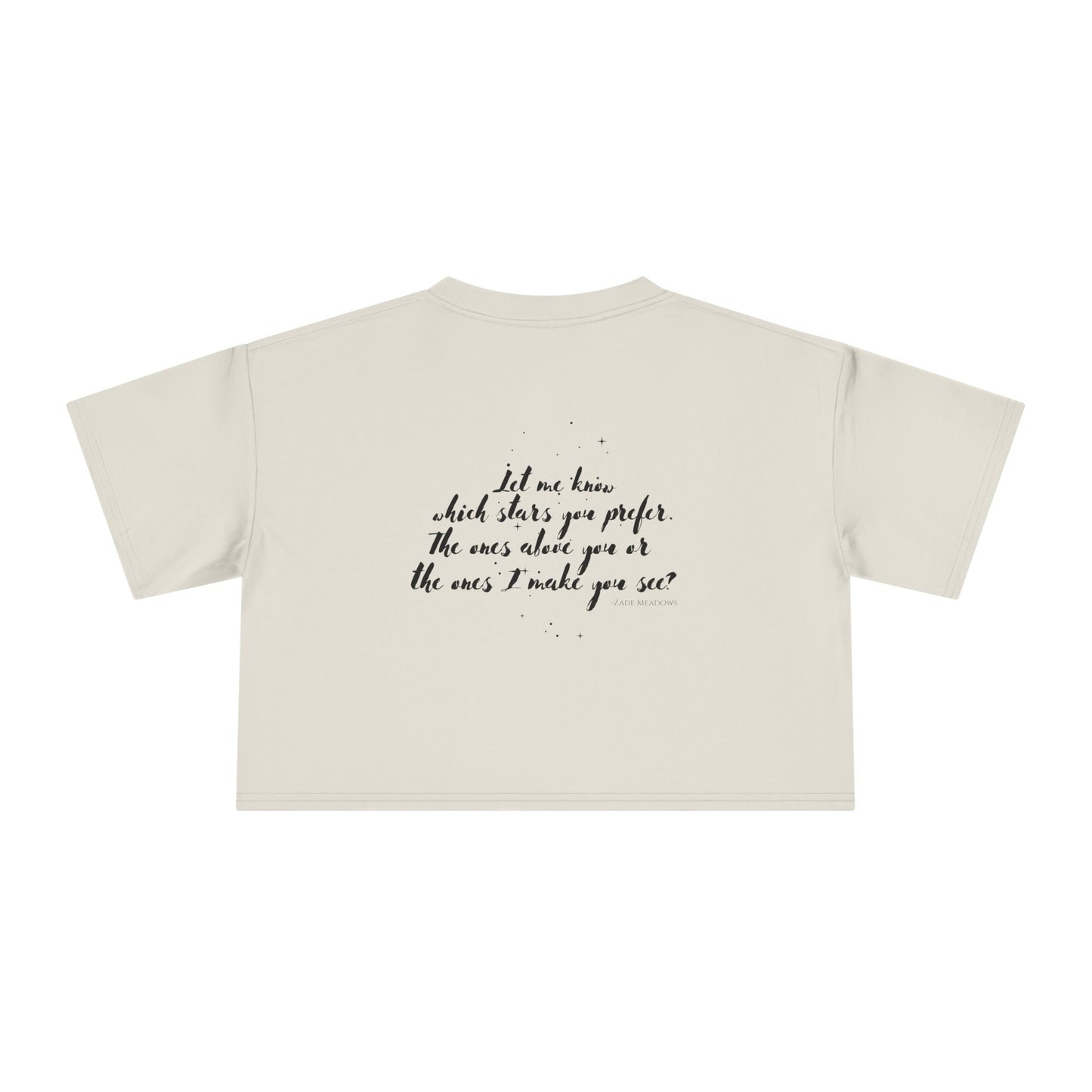 Stars Light Crop Tee