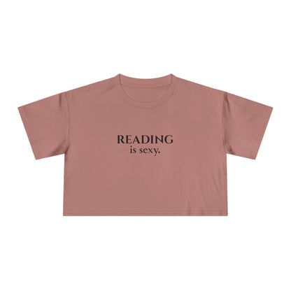 Reading Is Sexy Crop Tee