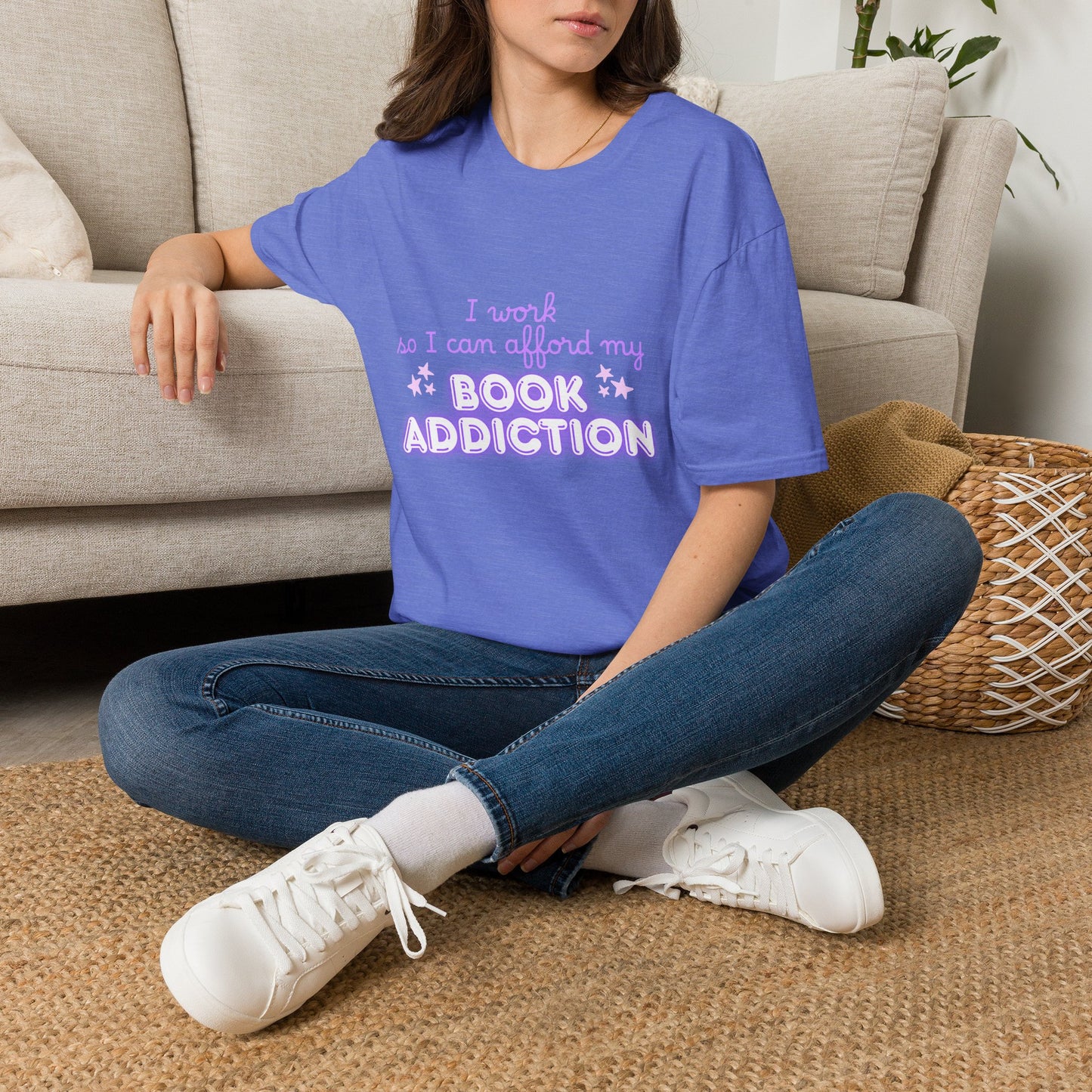 Book Addiction Cotton T-Shirt
