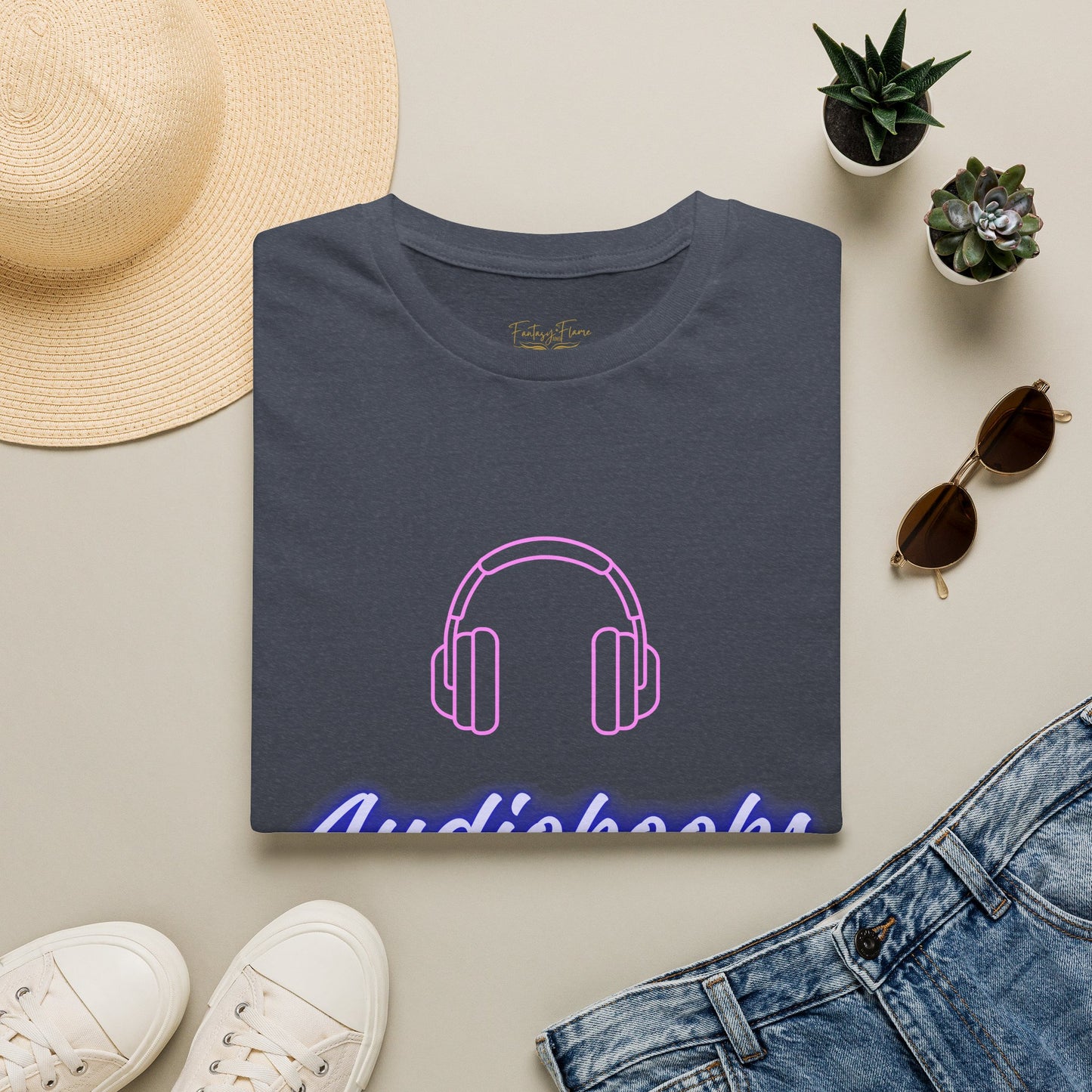 Audiobooks Cotton T-Shirt