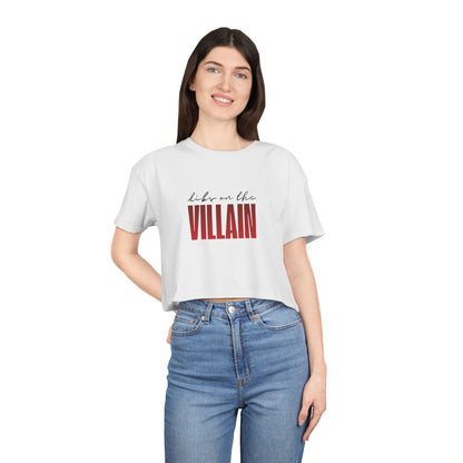 Dibs on the Villain Crop Tee