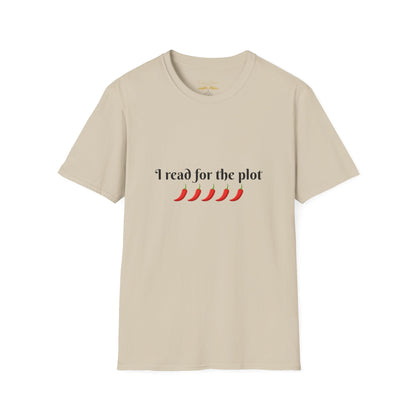 I Read For The Plot Cotton T-Shirt