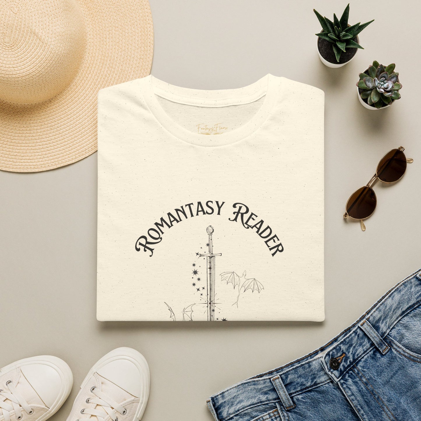Romantasy Reader Cotton T-Shirt