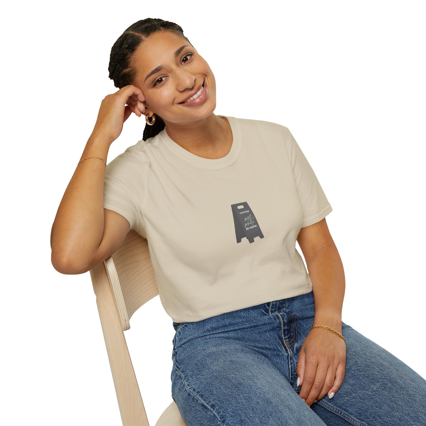 Wet While Reading Cotton T-Shirt