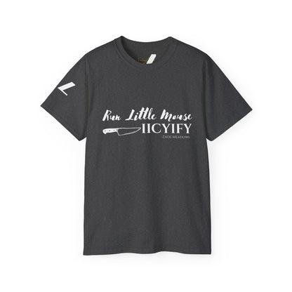 Run Little Mouse Light Cotton T-shirt