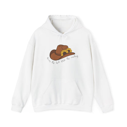 Wear the Hat. Ride the Cowboy Hoodie